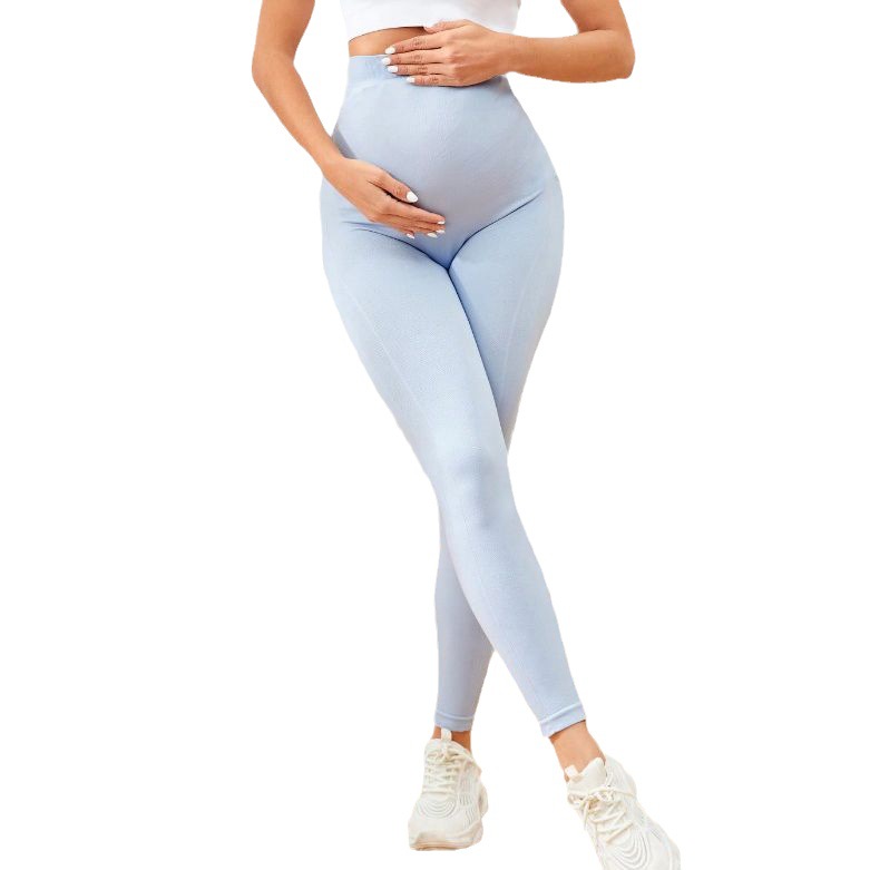 Pilates Yoga Pregnancy - 2026 ربيع الخريف الأمومة عالية الخصر