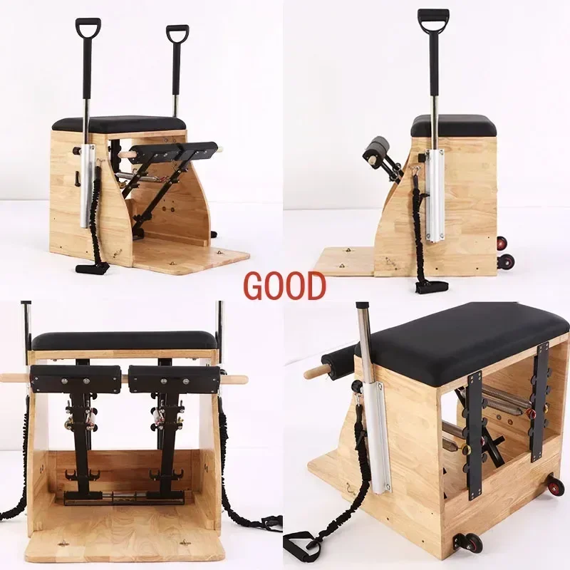 Pilates Yoga Chair - كرسي بيلاتس خشبي متعدد الوظائف للياقة