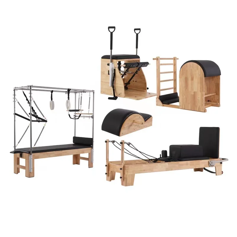 Pilates Yoga Chair - ل # بيلاتيس البلوط الأساسية السرير