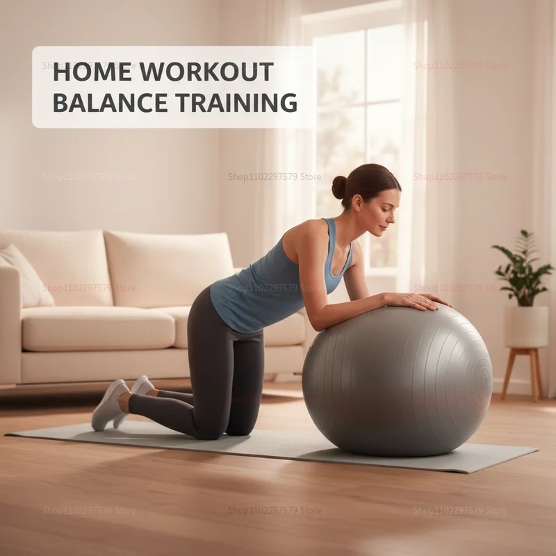 كرة يوغا مضادة للانفجار مع مضخ - مراجعة Pilates Yoga Chair وسعره