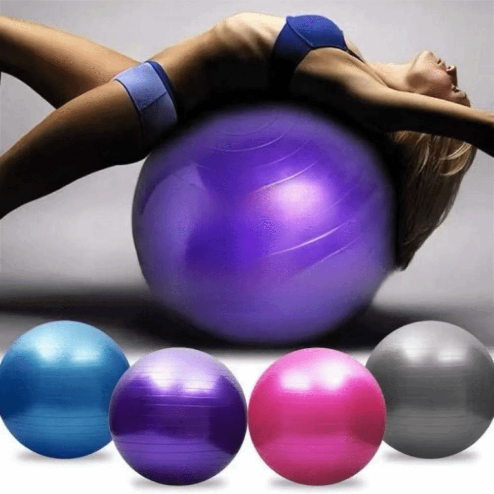 كرات لياقة بدنية من البي في سي - مراجعة Pilates Yoga Pregnancy وسعره