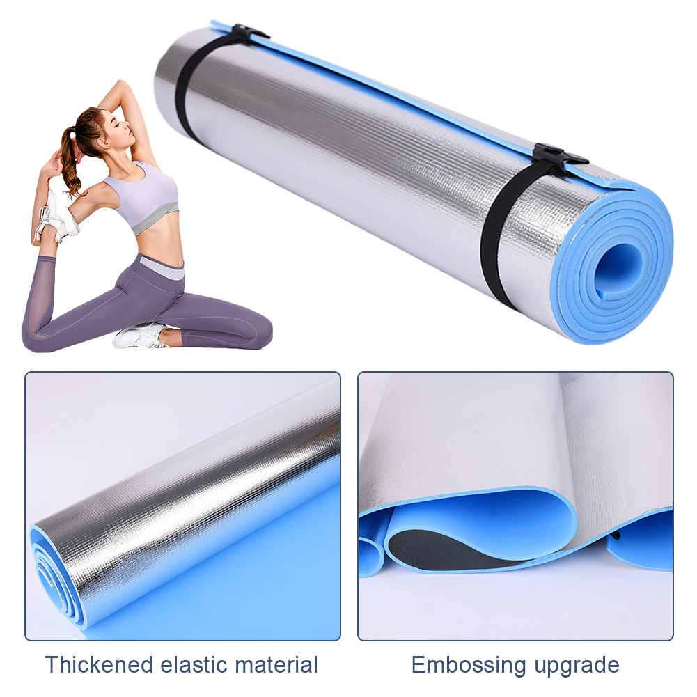 بساط يوجا سميك 10 مم مضاد للان - مراجعة Pilates Yoga Matte وسعره