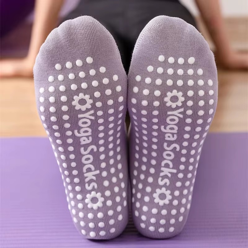 تنفس منشفة أسفل اليوغا الجوارب - مراجعة Pilate Yoga Workout وسعره