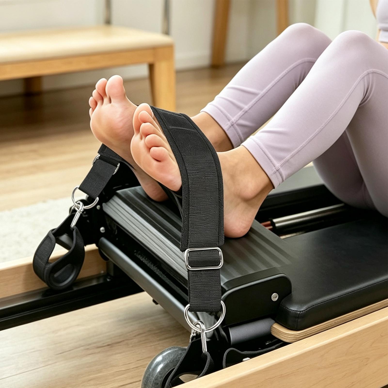 حزام قدم للبيلاتس مُسمك وقابل  - مراجعة Pilates & Yoga Reversible Mockneck Sweatshirt وسعره