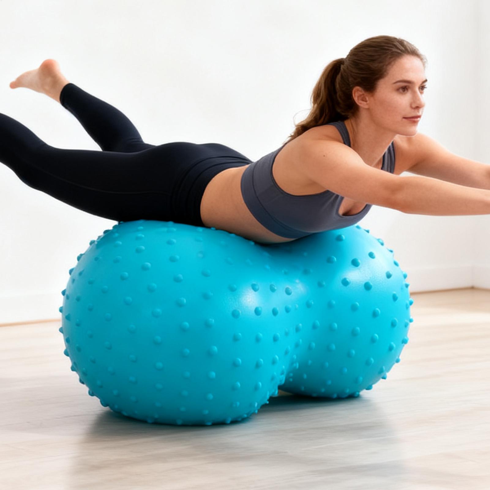 كرة يوجا على شكل جوز الفول معد - مراجعة Pilates Yoga Pregnancy وسعره