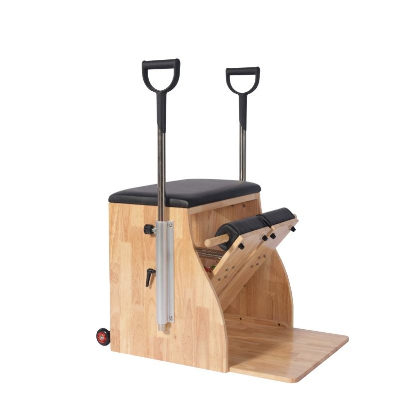 كرسي Wunda من خشب البلوط التجا - مراجعة Pilates Yoga Chair وسعره