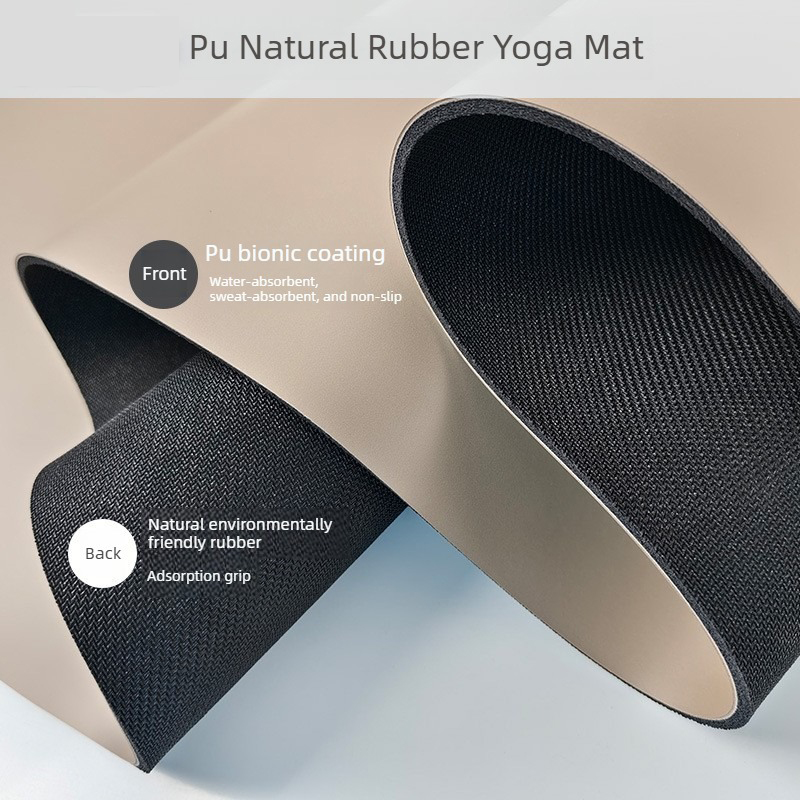 بساط يوغا بيضاوي من المطاط الط - مراجعة Pilates Yoga Matte وسعره