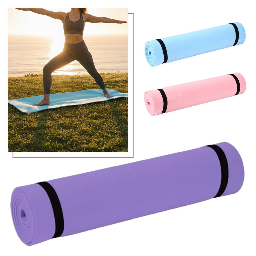 1/2 قطعة من سجادة اليوغا السمي - مراجعة Pilates Yoga Matte وسعره